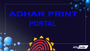Adhar Print portal Script